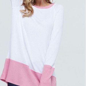 Color Block Knit Sweater